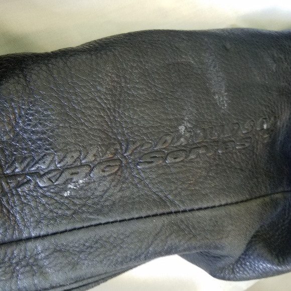 Harley Davidson black riding jacket Small 4-6 - Picture 7 of 8